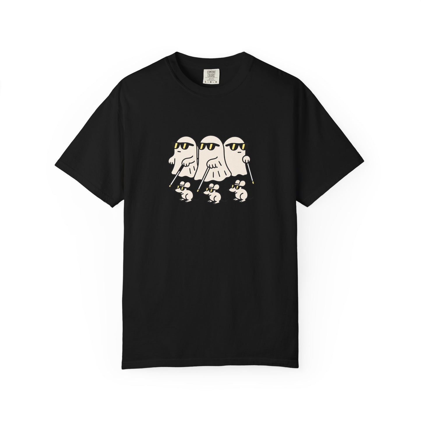 Cool Ghosts T-Shirt, Unisex Graphic Tee, Casual Wear, Halloween Shirt, Gift for Friends, Summer Outfit