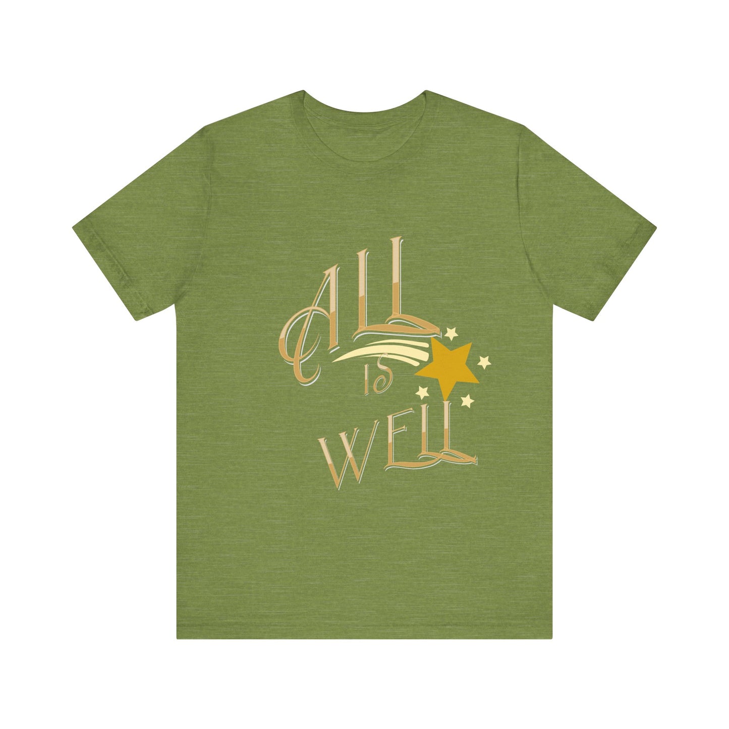 Motivational Tee: The Affirmations Collection -- All Is Well