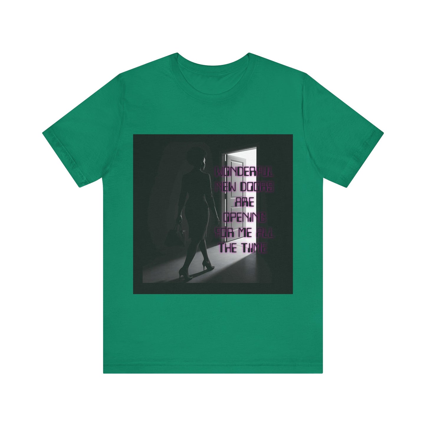 Motivational Tee: The Affirmations Collection -- New Doors