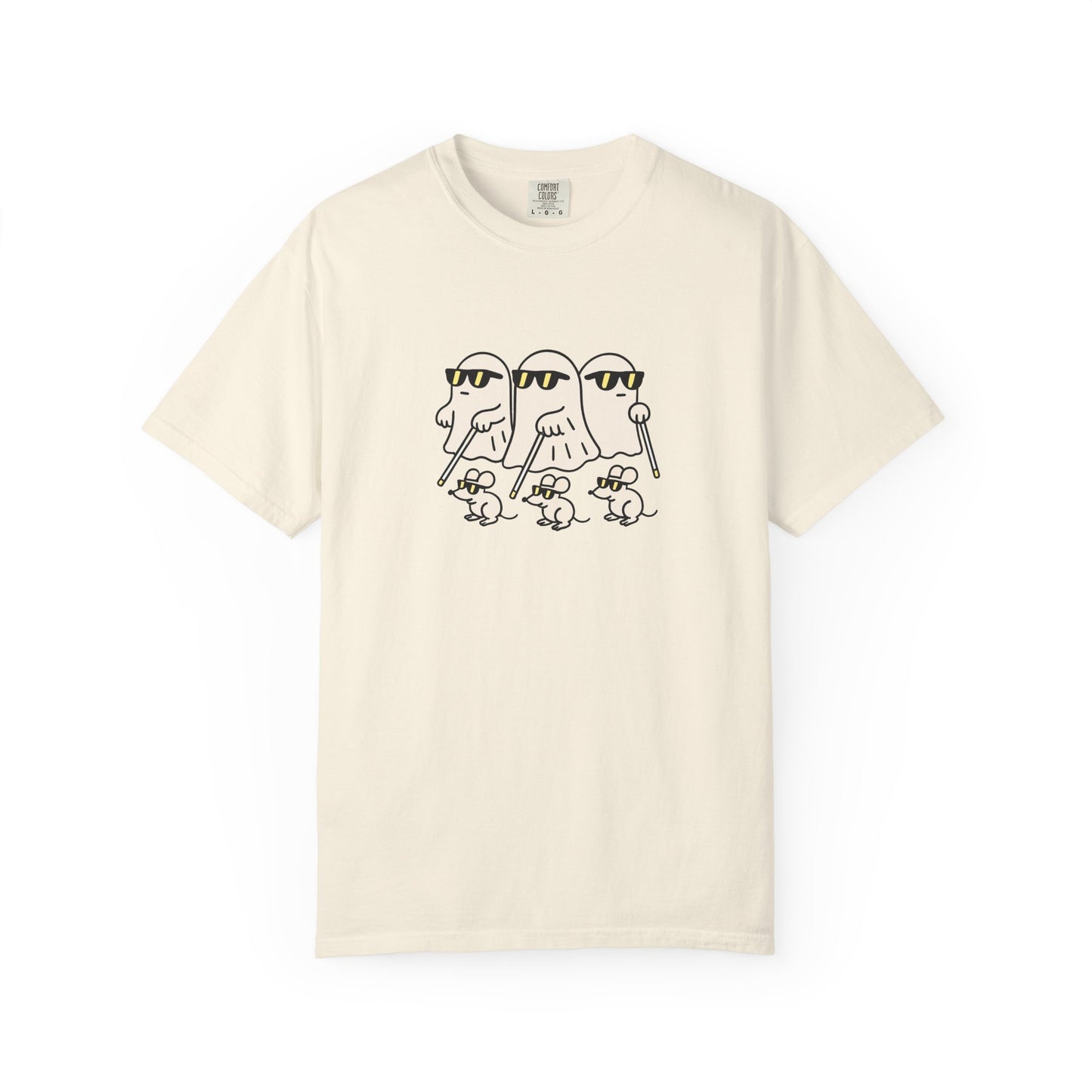 Cool Ghosts T-Shirt, Unisex Graphic Tee, Casual Wear, Halloween Shirt, Gift for Friends, Summer Outfit