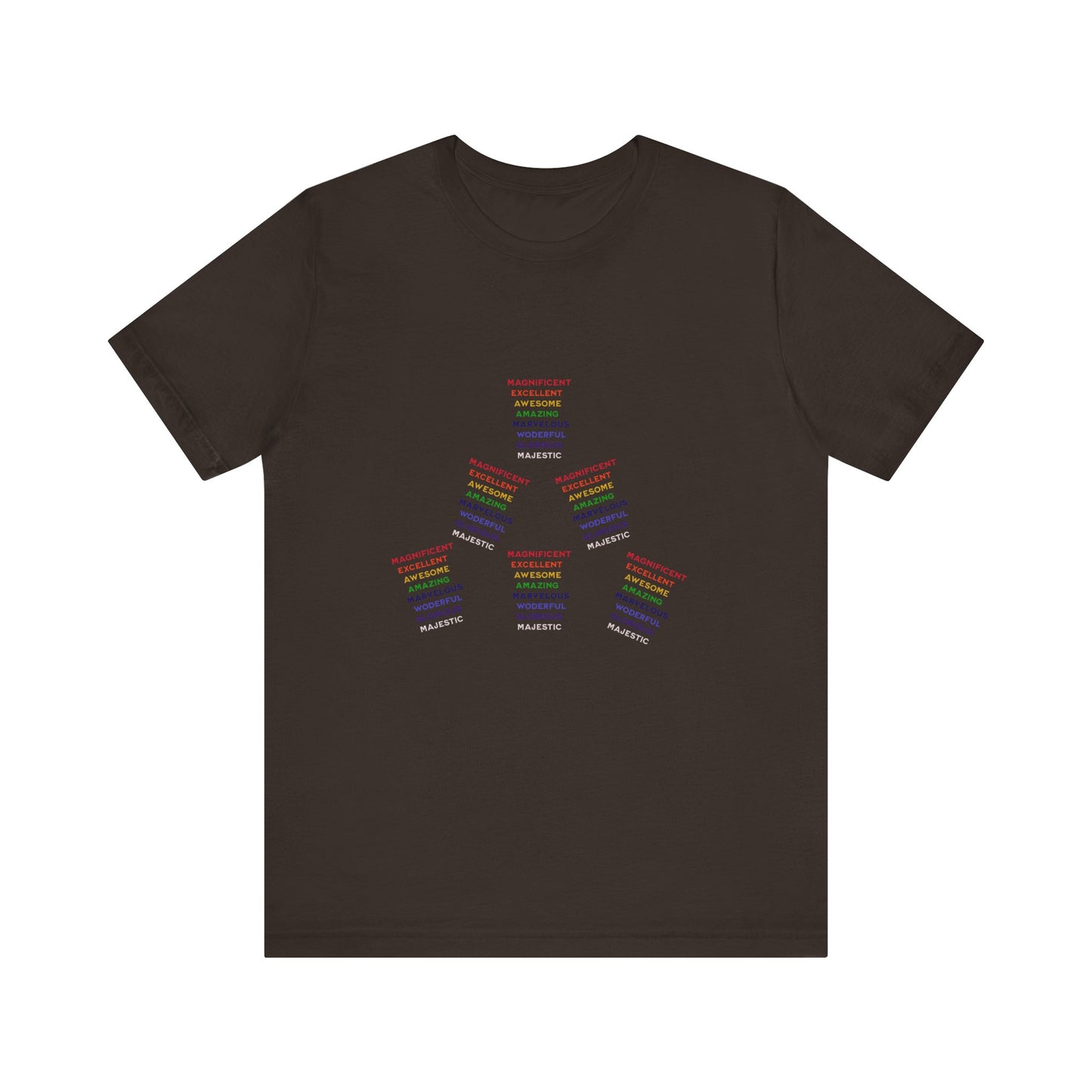 Power of Words Motivational Tee-- Magnificent