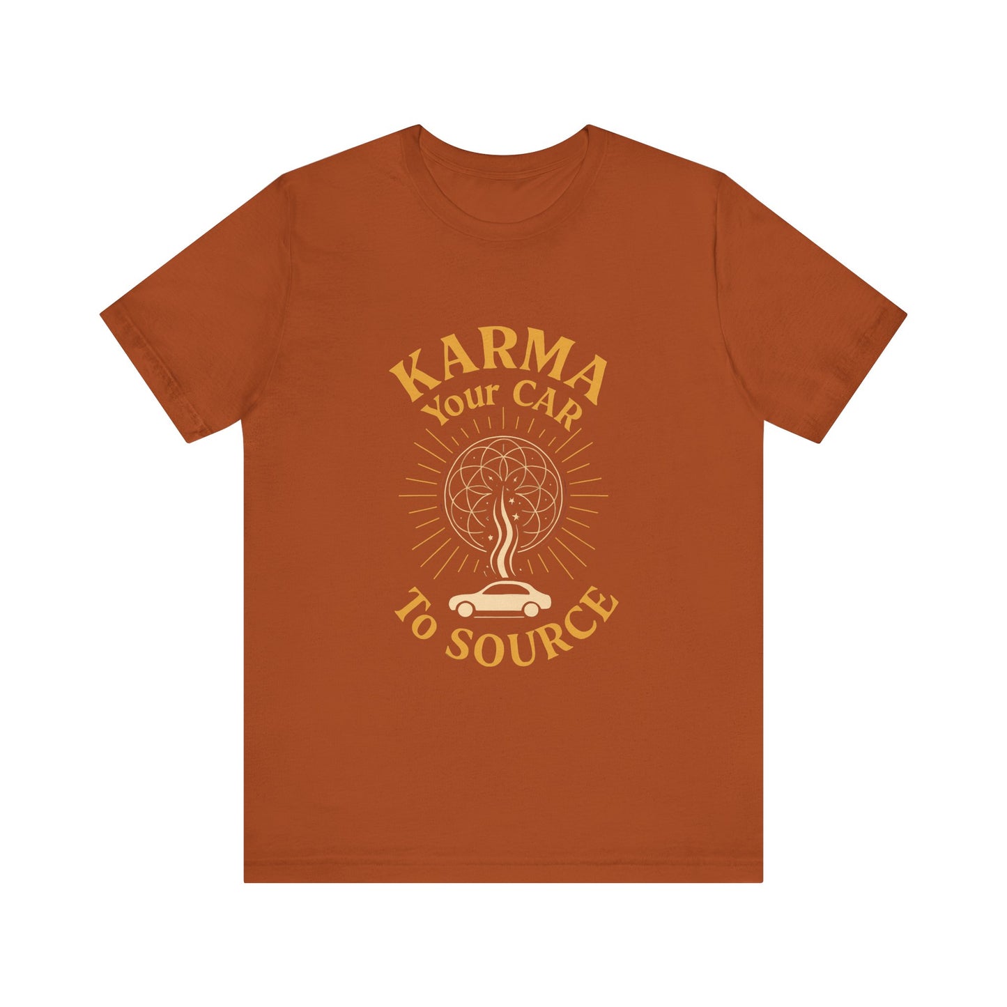 ⚡ Karma – Your Car to Source Tee | Drive with Intention. Arrive in Alignment.