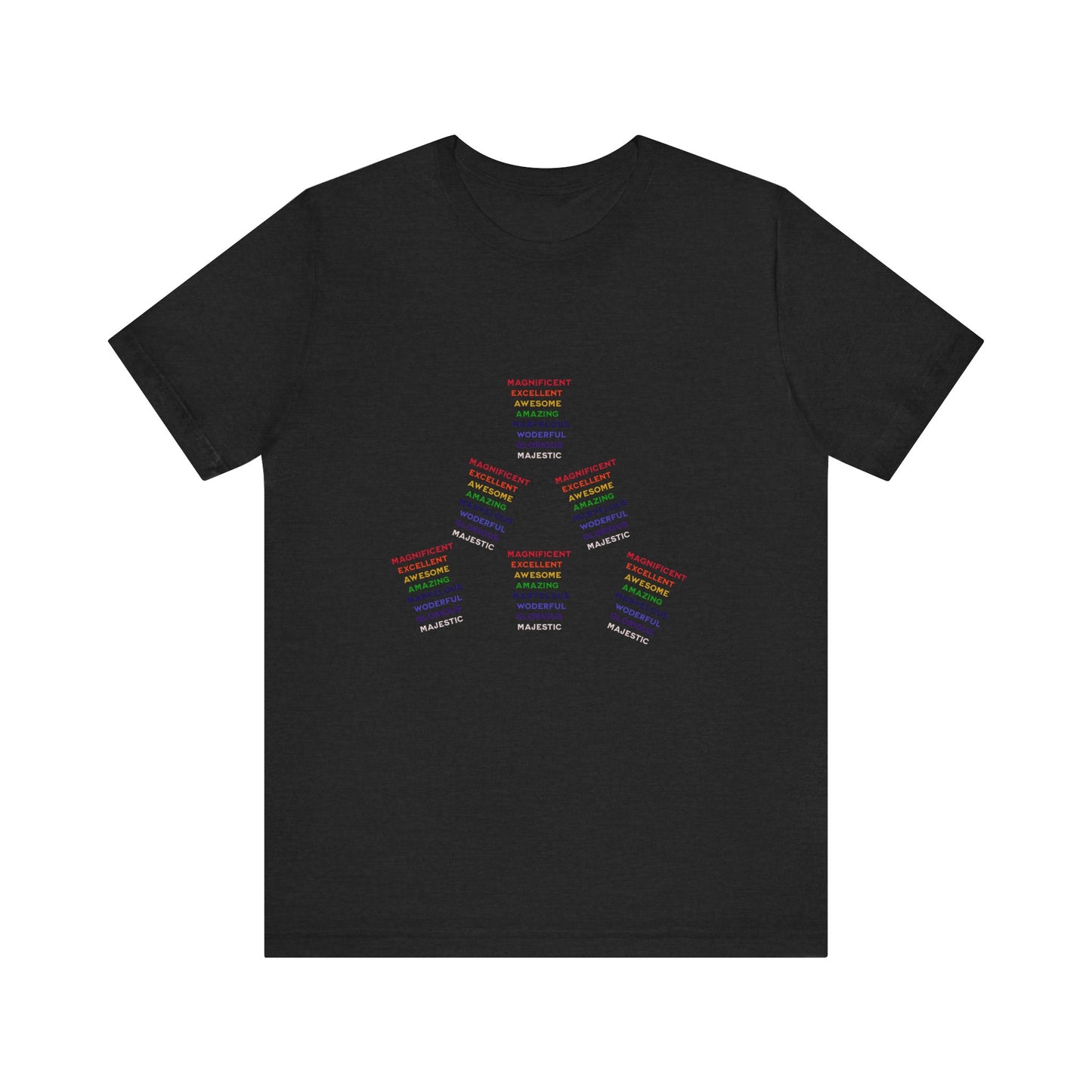 Power of Words Motivational Tee-- Magnificent