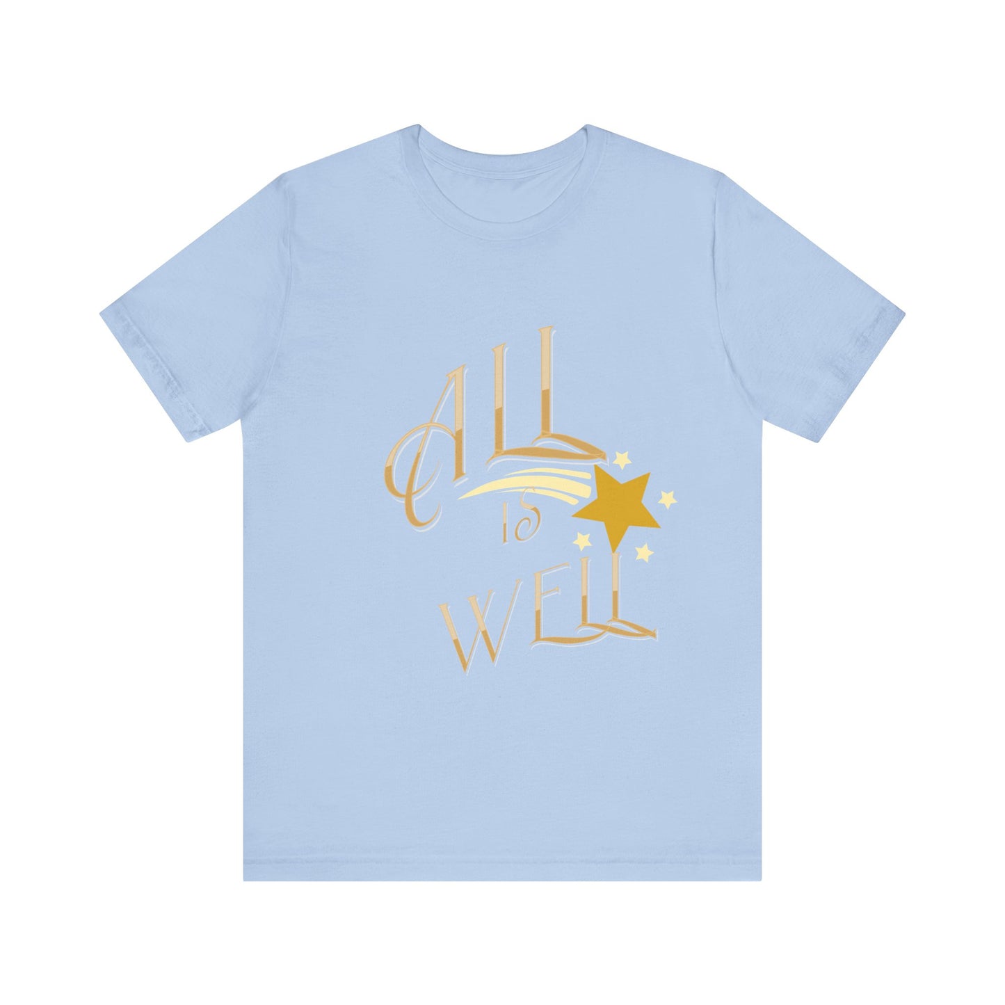 Motivational Tee: The Affirmations Collection -- All Is Well