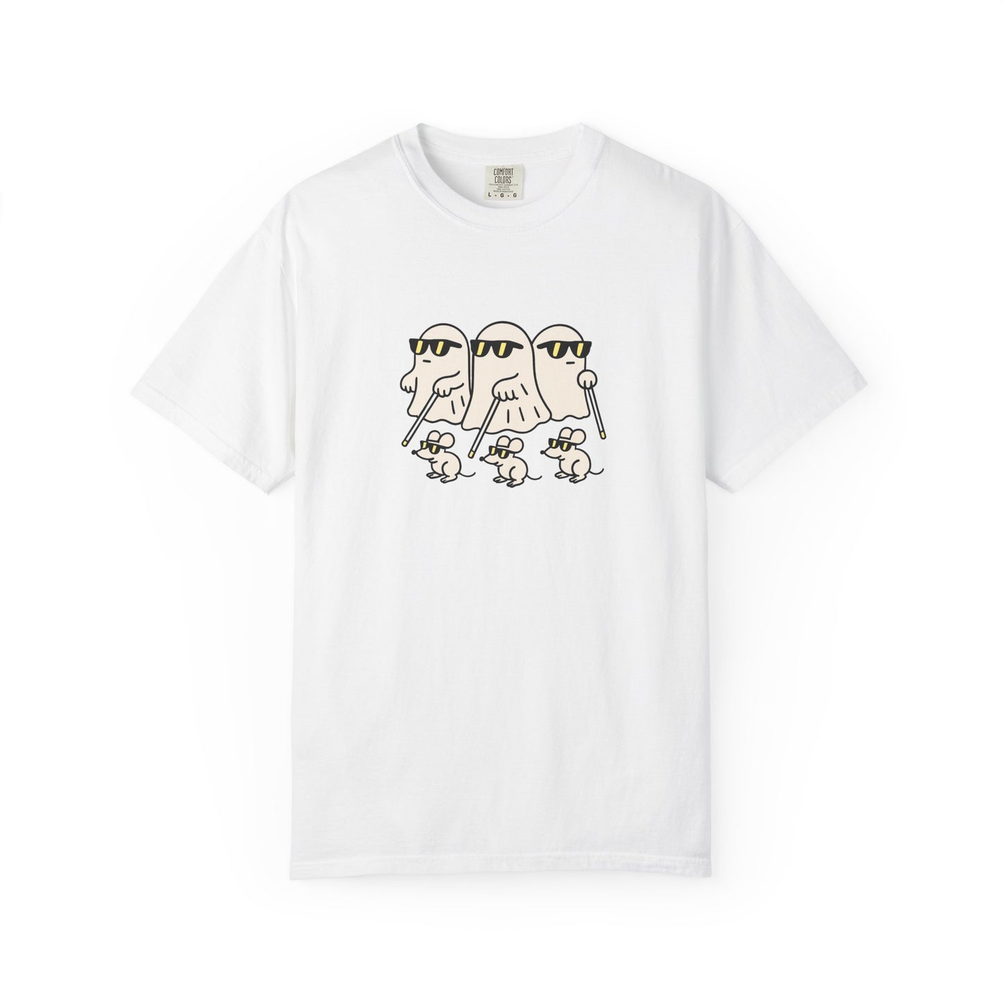 Cool Ghosts T-Shirt, Unisex Graphic Tee, Casual Wear, Halloween Shirt, Gift for Friends, Summer Outfit