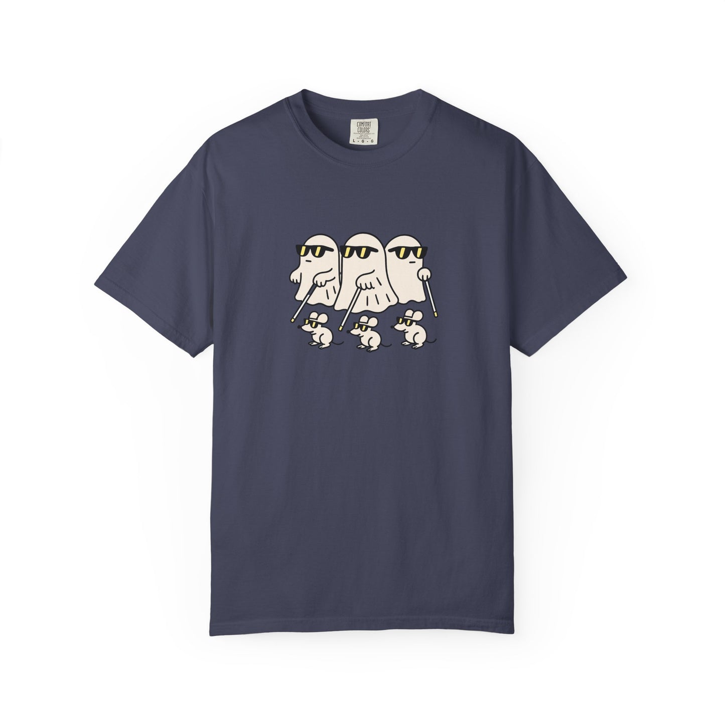 Cool Ghosts T-Shirt, Unisex Graphic Tee, Casual Wear, Halloween Shirt, Gift for Friends, Summer Outfit
