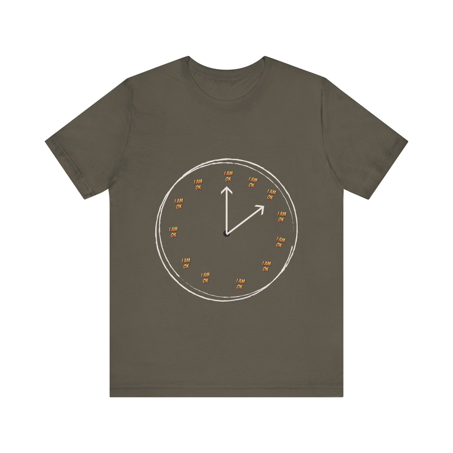 Motivational Tee: The Affirmations Collection --I Am Ok
