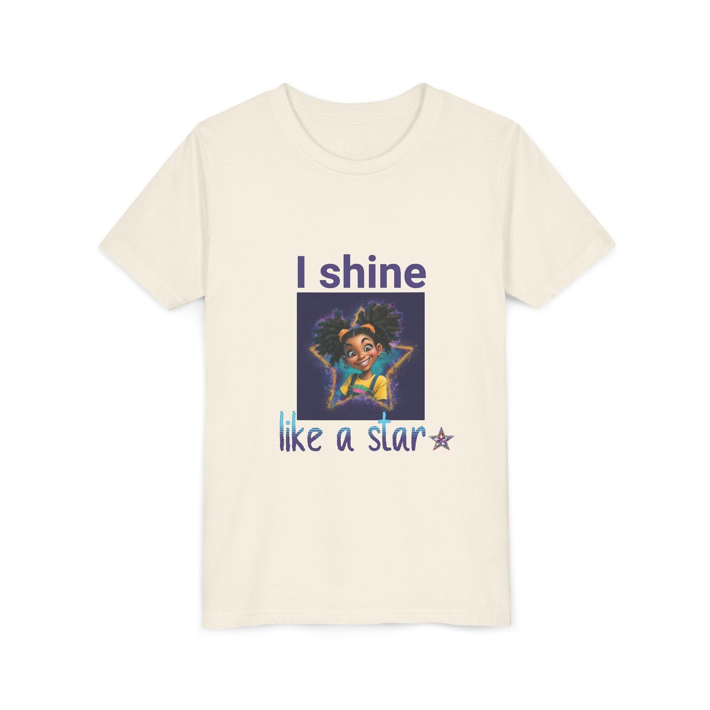 Youth Tee - Black Girl Empowerment Top, Confidence T-Shirt