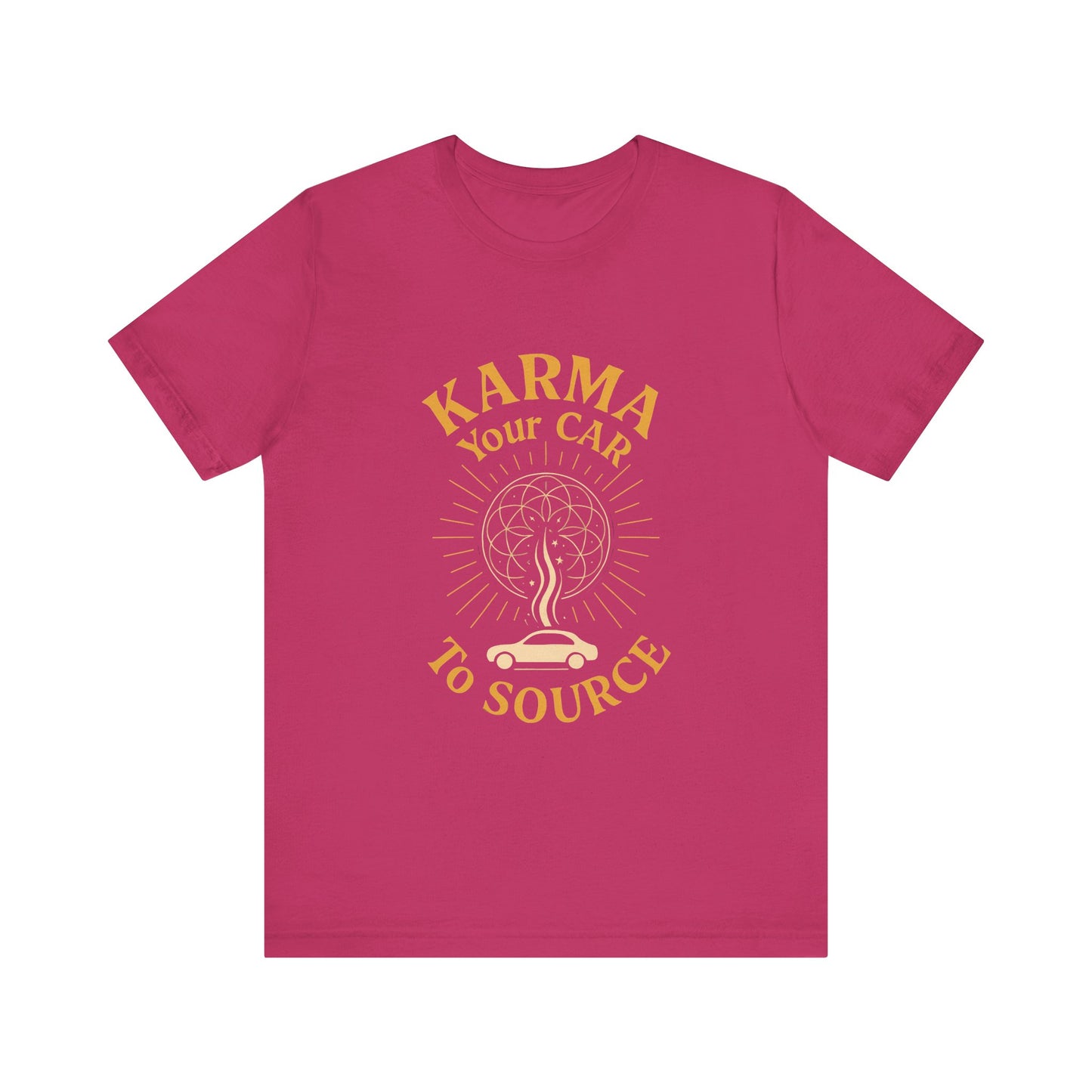 ⚡ Karma – Your Car to Source Tee | Drive with Intention. Arrive in Alignment.
