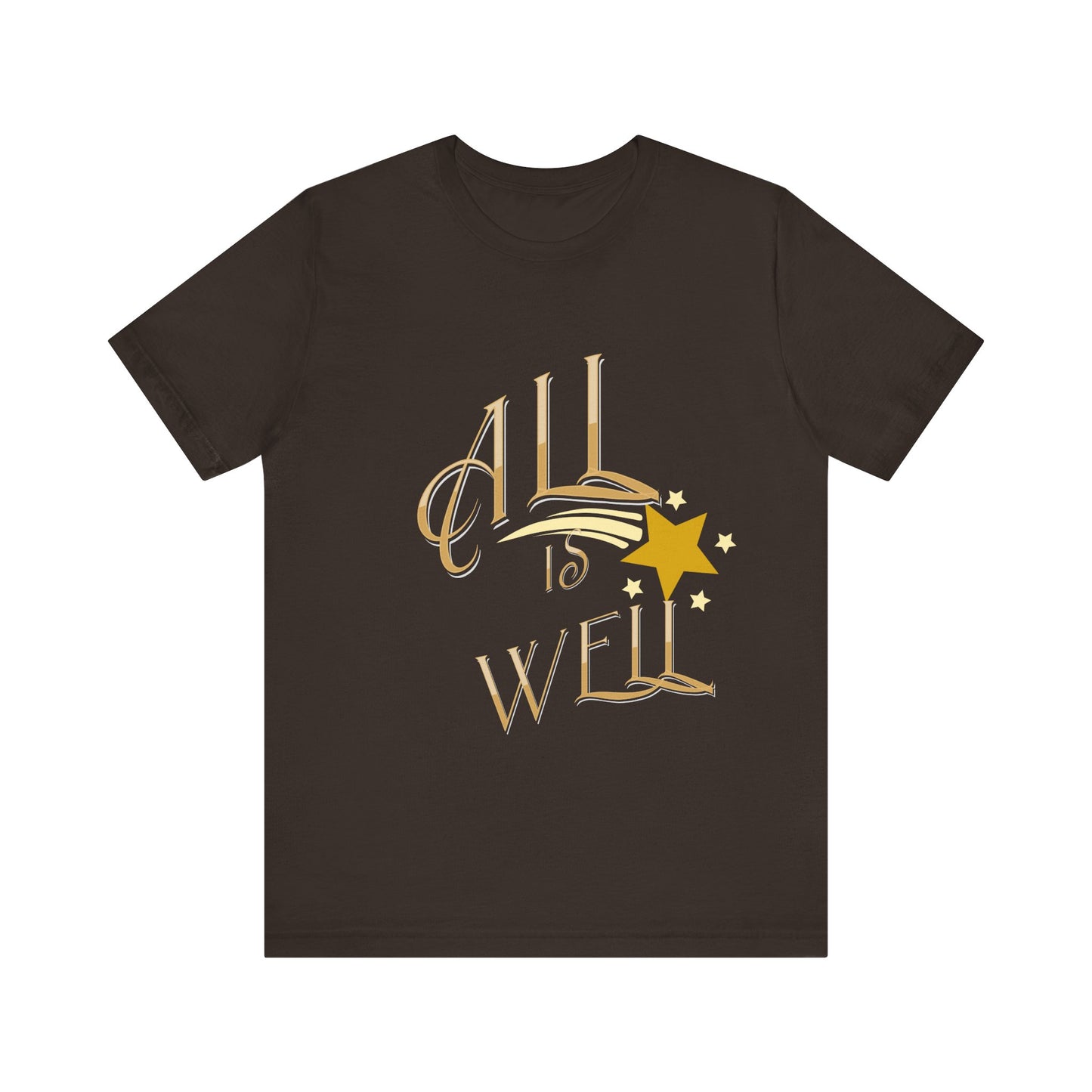 Motivational Tee: The Affirmations Collection -- All Is Well