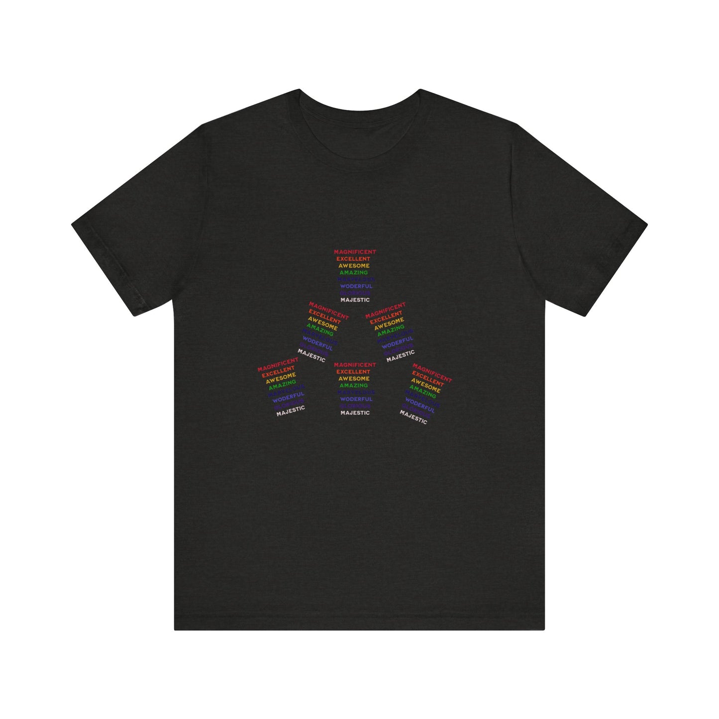 Power of Words Motivational Tee-- Magnificent
