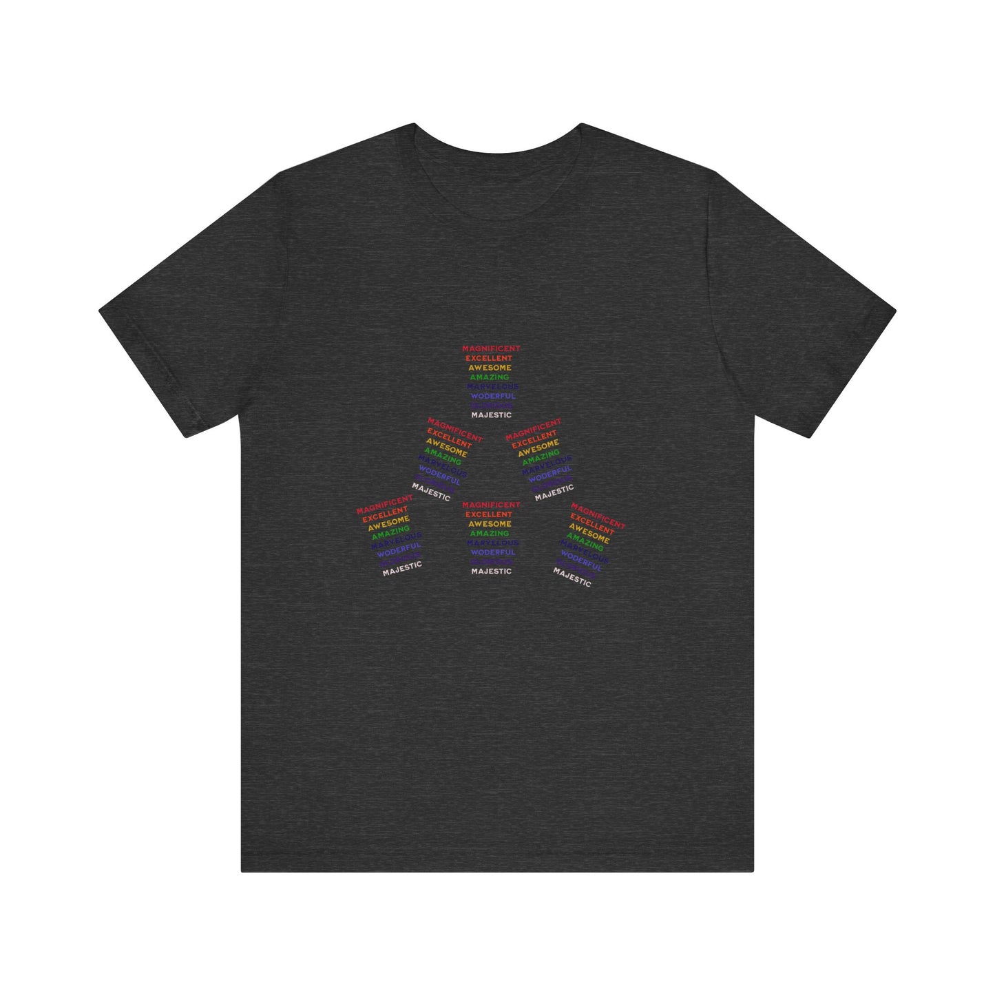 Power of Words Motivational Tee-- Magnificent