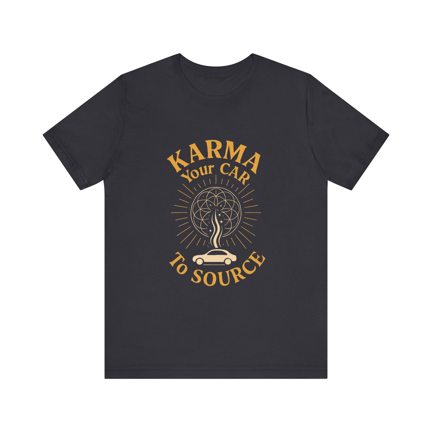 ⚡ Karma – Your Car to Source Tee | Drive with Intention. Arrive in Alignment.
