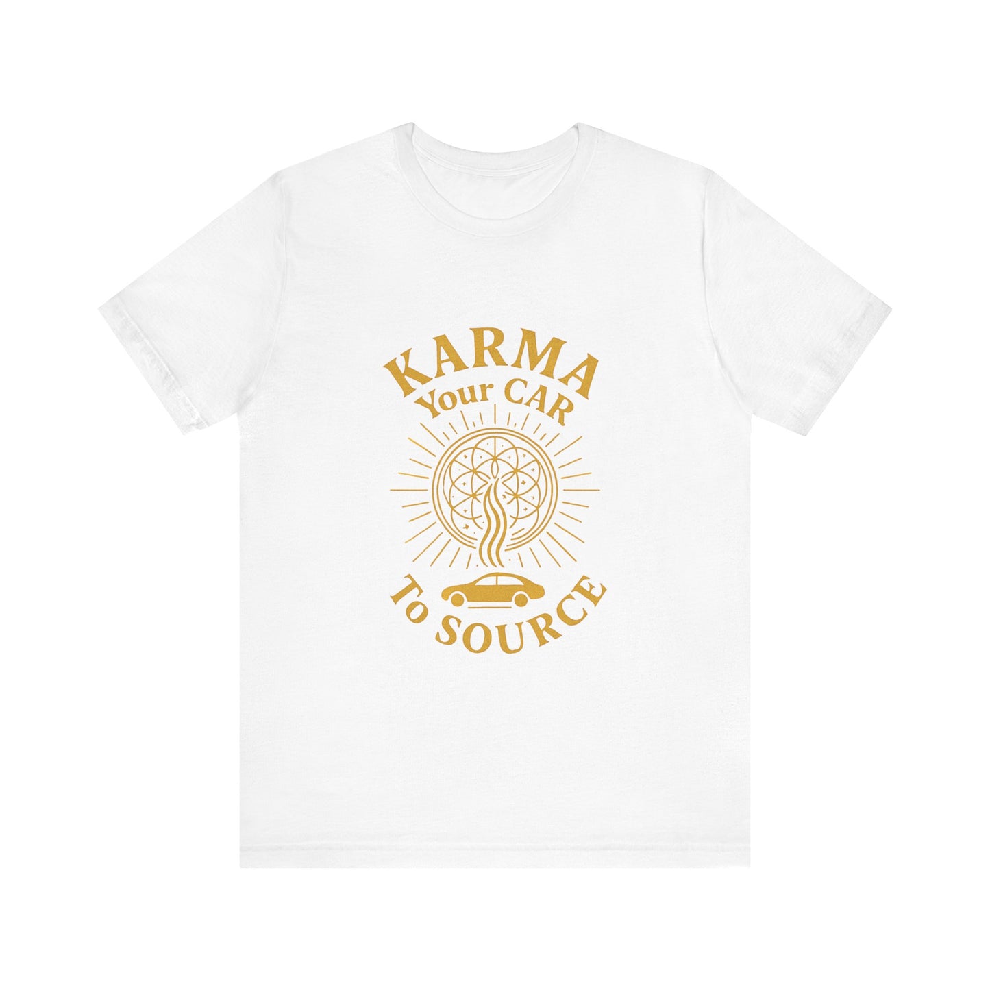 ⚡ Karma – Your Car to Source Tee | Drive with Intention. Arrive in Alignment.