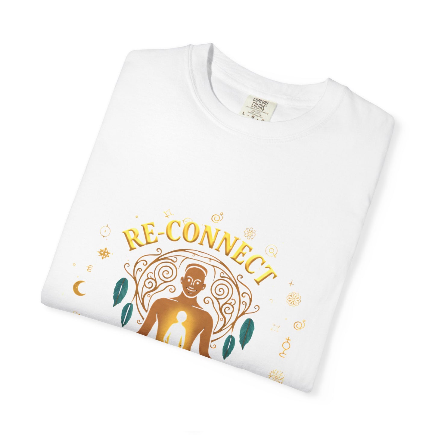 Re-Connect To Your Inner Child T-Shirt Unisex Short Sleeve Tee | Mindfulness Self-Care Graphic Shirt