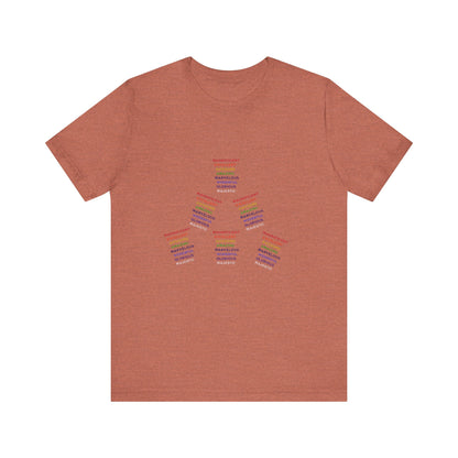 Power of Words Motivational Tee-- Magnificent