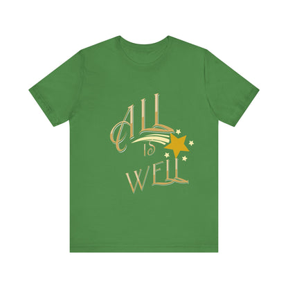 Motivational Tee: The Affirmations Collection -- All Is Well