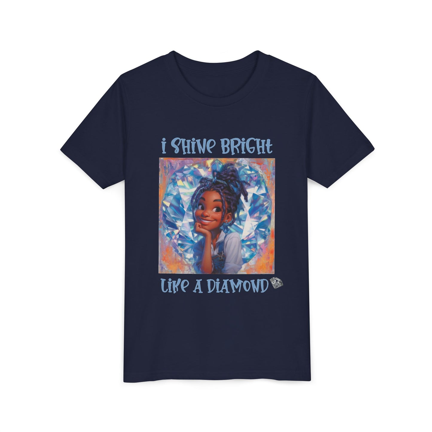 Youth Tee - Black Girl Empowerment Top, Confidence T-Shirt