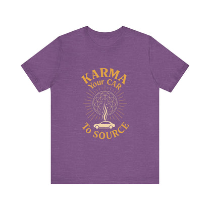 ⚡ Karma – Your Car to Source Tee | Drive with Intention. Arrive in Alignment.