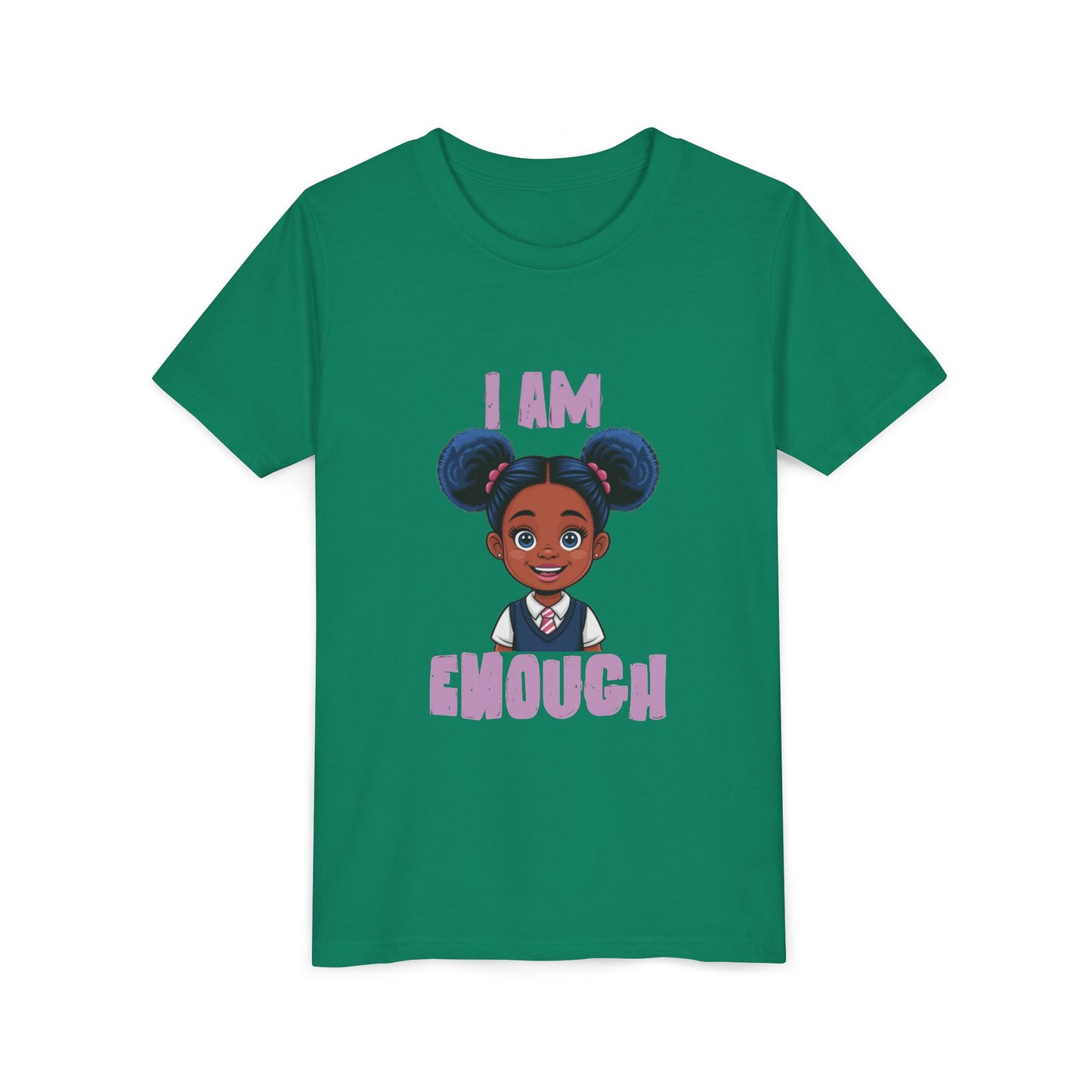 Empowering Youth Tee: 'I AM ENOUGH' Short Sleeve T-Shirt, Confidence Booster, Gift for Kids, Positive Affirmation Shirt, Inspirational [...]