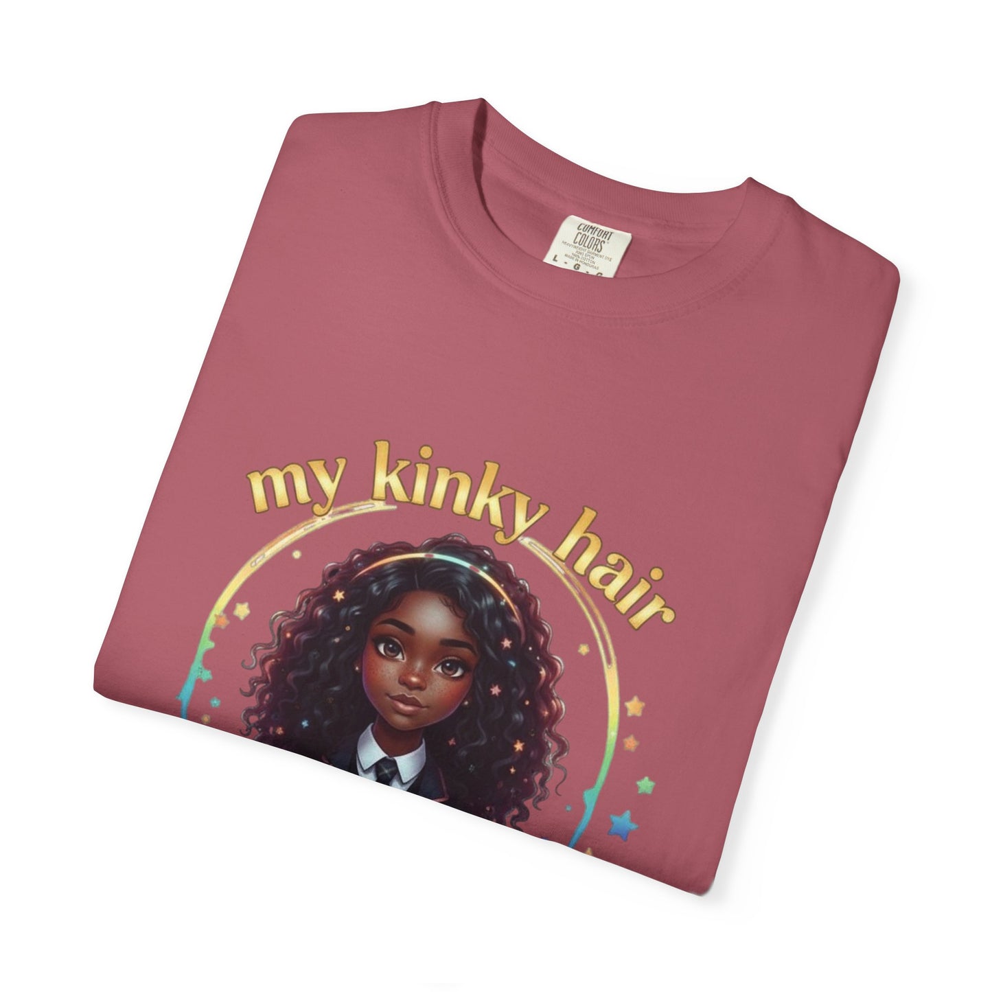 Empowering Teens Tee - KINKY HAIR IS MAGIC Unisex T-shirt