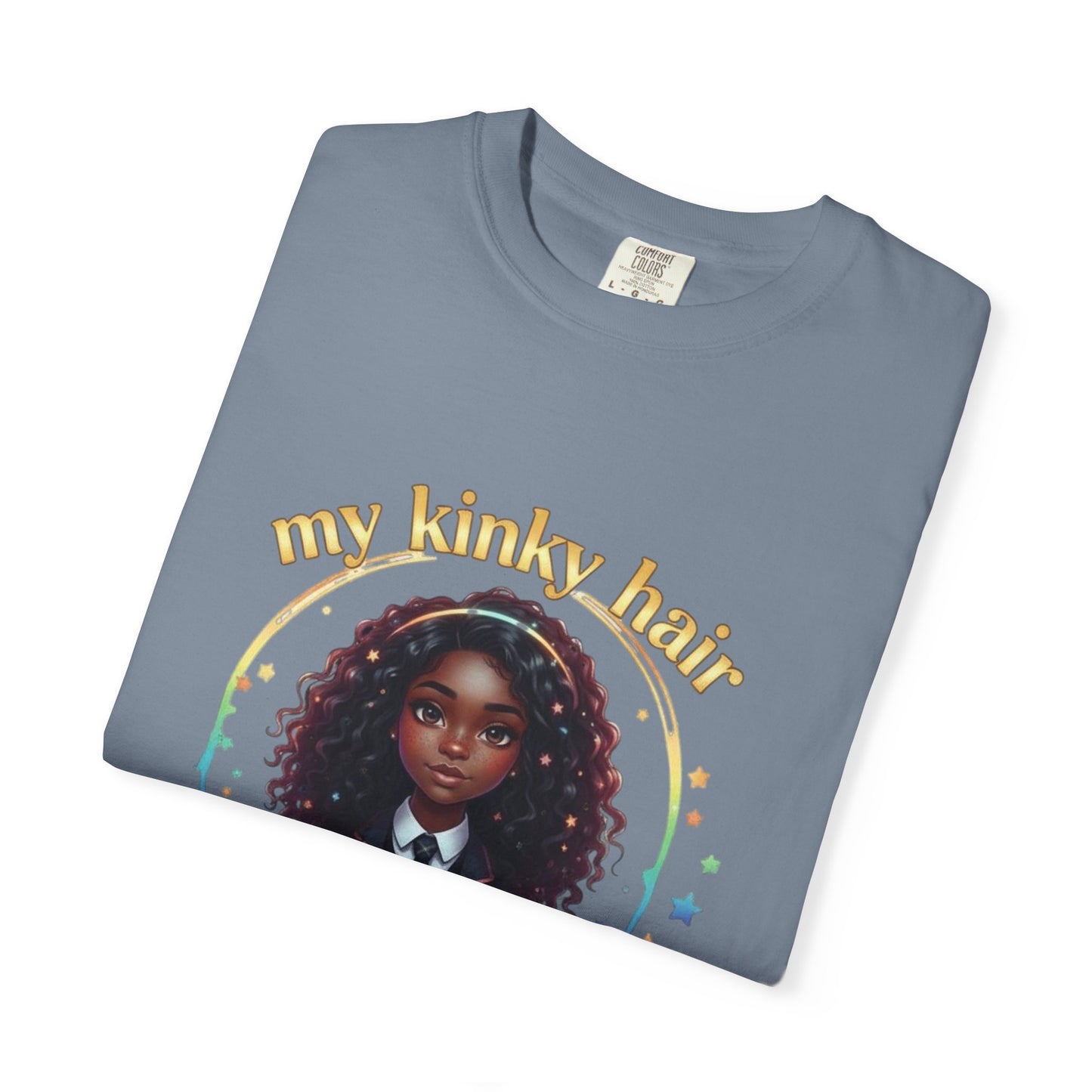 Empowering Teens Tee - KINKY HAIR IS MAGIC Unisex T-shirt