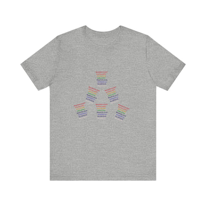 Power of Words Motivational Tee-- Magnificent