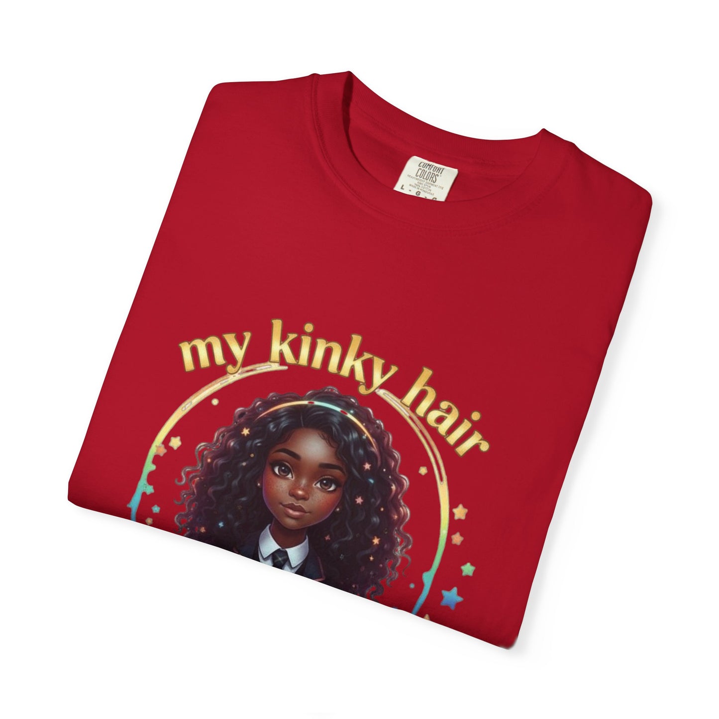Empowering Teens Tee - KINKY HAIR IS MAGIC Unisex T-shirt