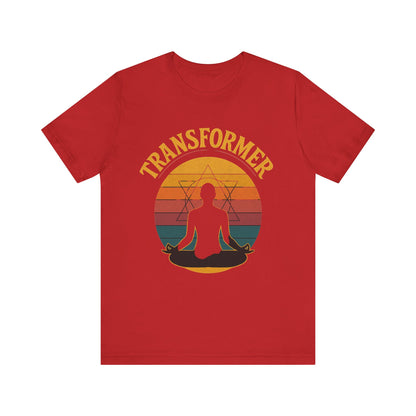 ✨ Transformer Meditative Tee – Awaken. Align. Transform.