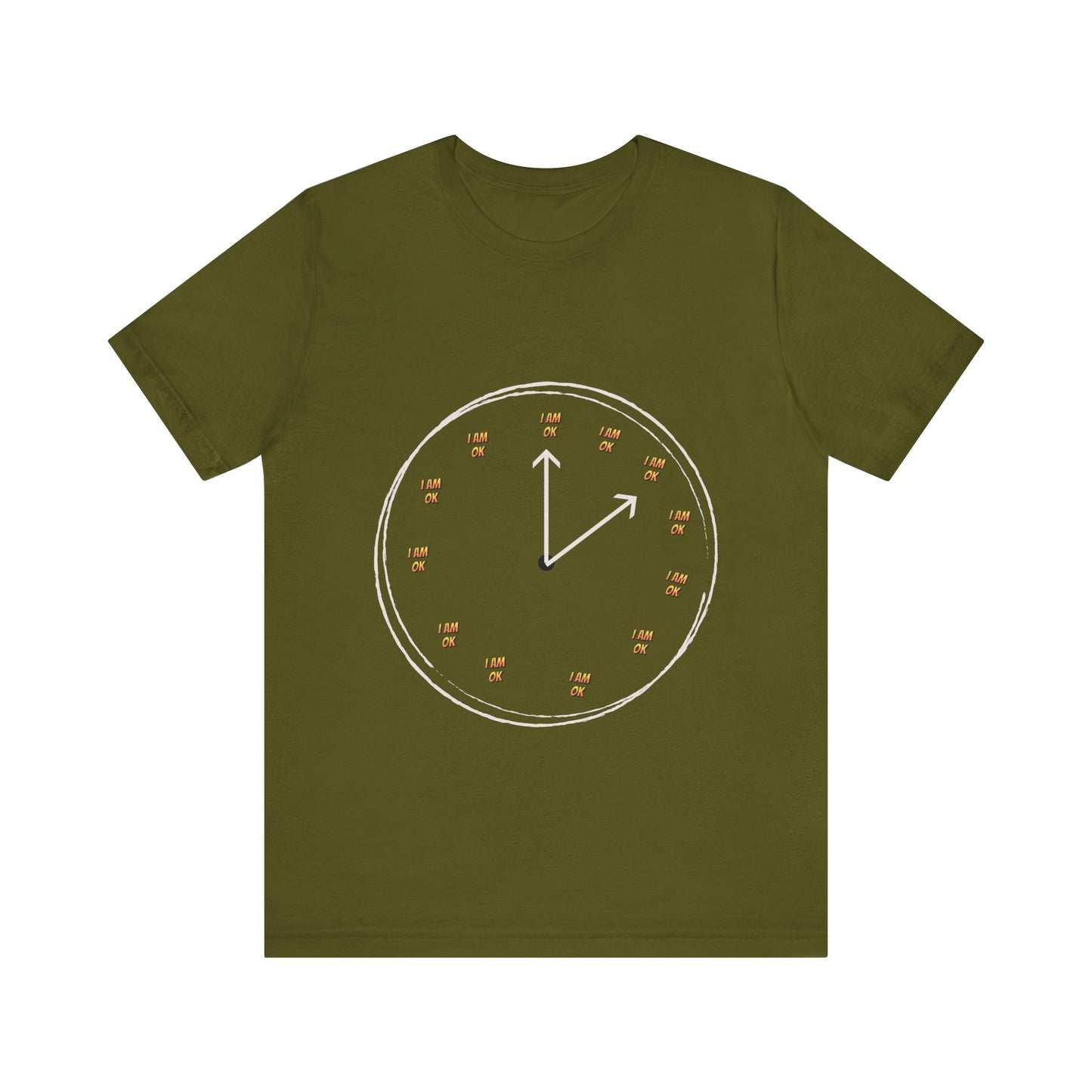 Motivational Tee: The Affirmations Collection --I Am Ok