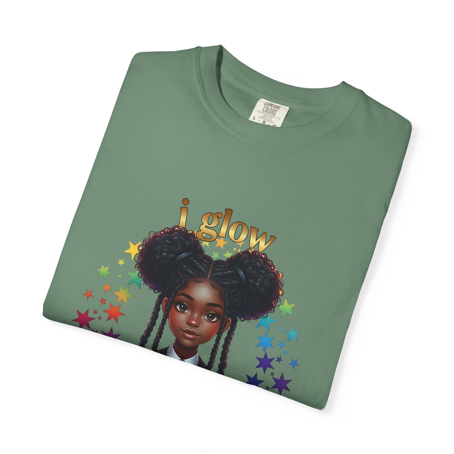 Empowering Teens Tee – “I GLOW DIFFERENT” Positive Affirmation T-Shirt for Teens