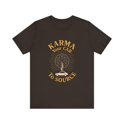 ⚡ Karma – Your Car to Source Tee | Drive with Intention. Arrive in Alignment.