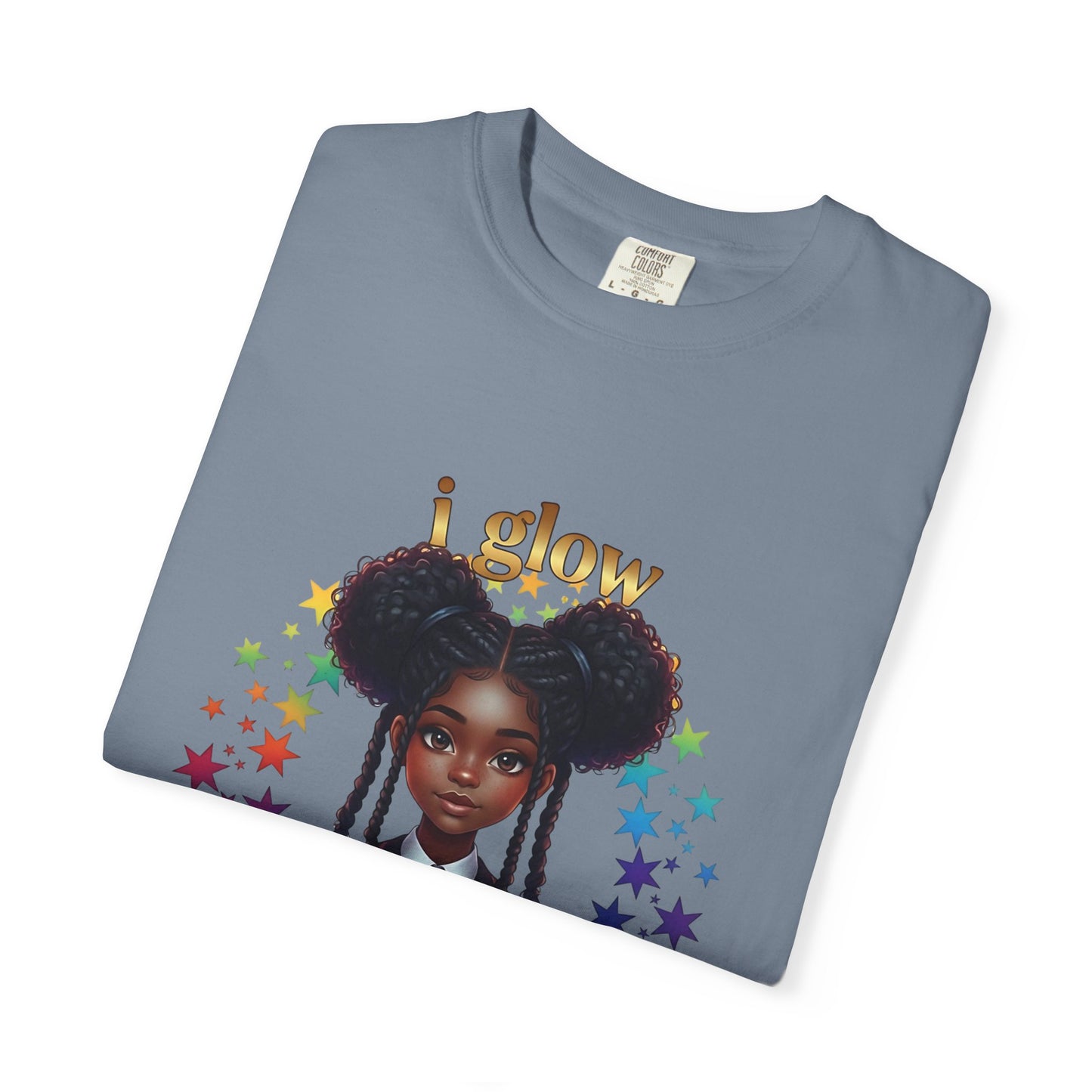 Empowering Teens Tee – “I GLOW DIFFERENT” Positive Affirmation T-Shirt for Teens