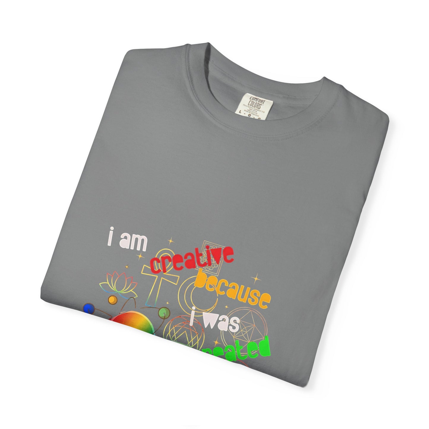 Empowering Teens Tee – “I AM CREATIVE” Positive Affirmation T-Shirt for Teens