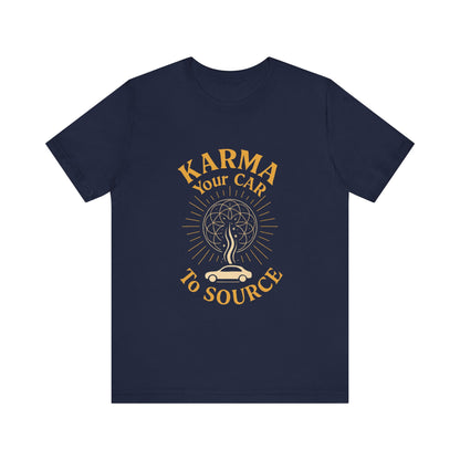 ⚡ Karma – Your Car to Source Tee | Drive with Intention. Arrive in Alignment.