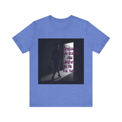 Motivational Tee: The Affirmations Collection -- New Doors
