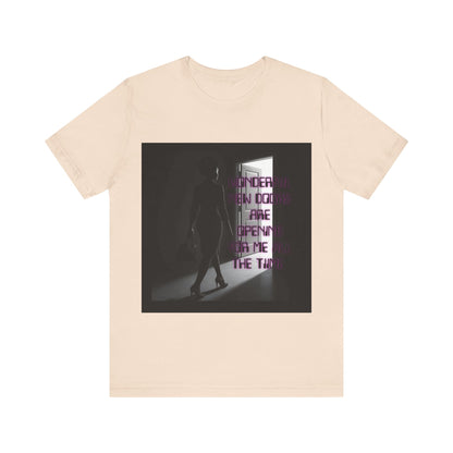 Motivational Tee: The Affirmations Collection -- New Doors
