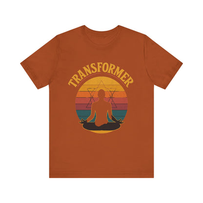 ✨ Transformer Meditative Tee – Awaken. Align. Transform.