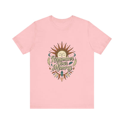 🌀 Remember Your Memory Tee – Awaken What’s Within.