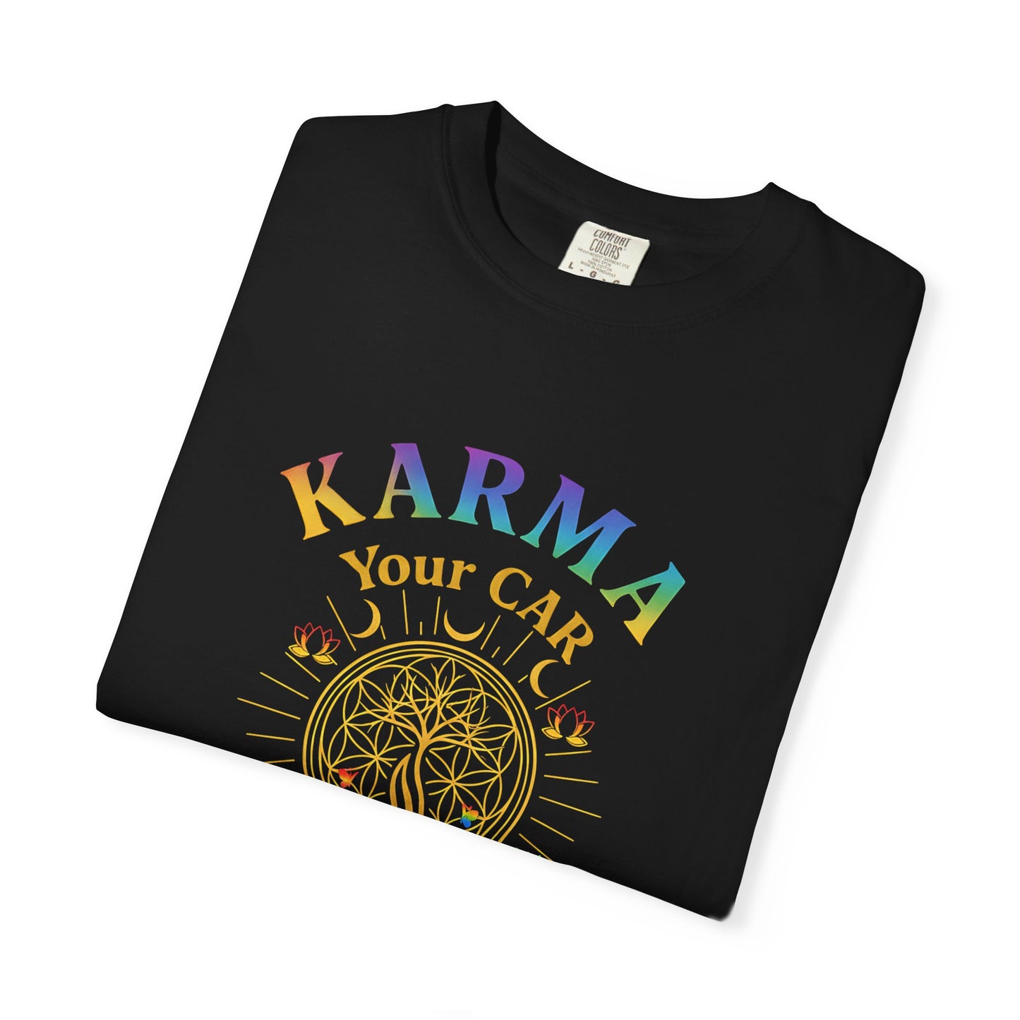 ⚡ Karma – Your Car to Source Tee | Drive with Intention. Arrive in Alignment.