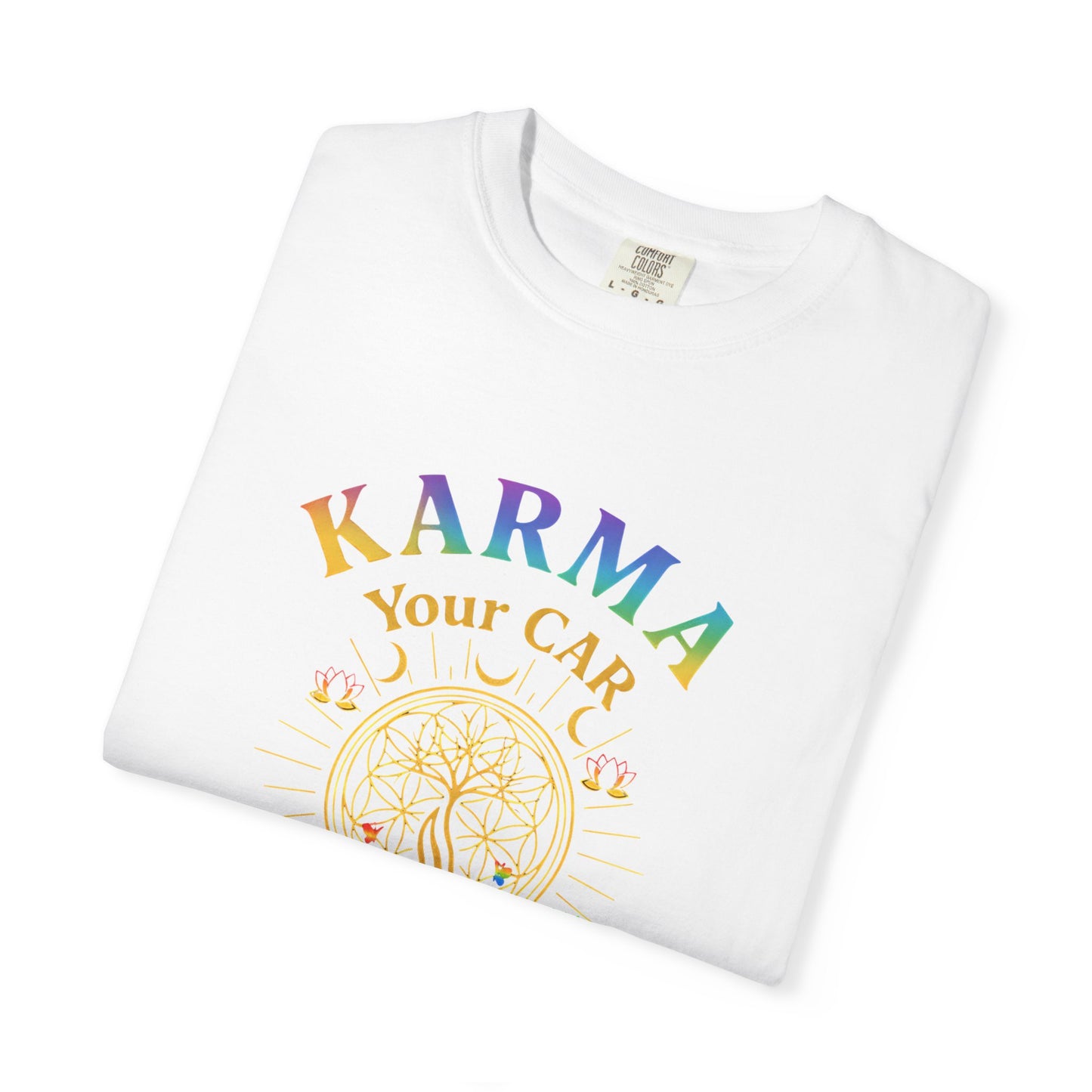 ⚡ Karma – Your Car to Source Tee | Drive with Intention. Arrive in Alignment.