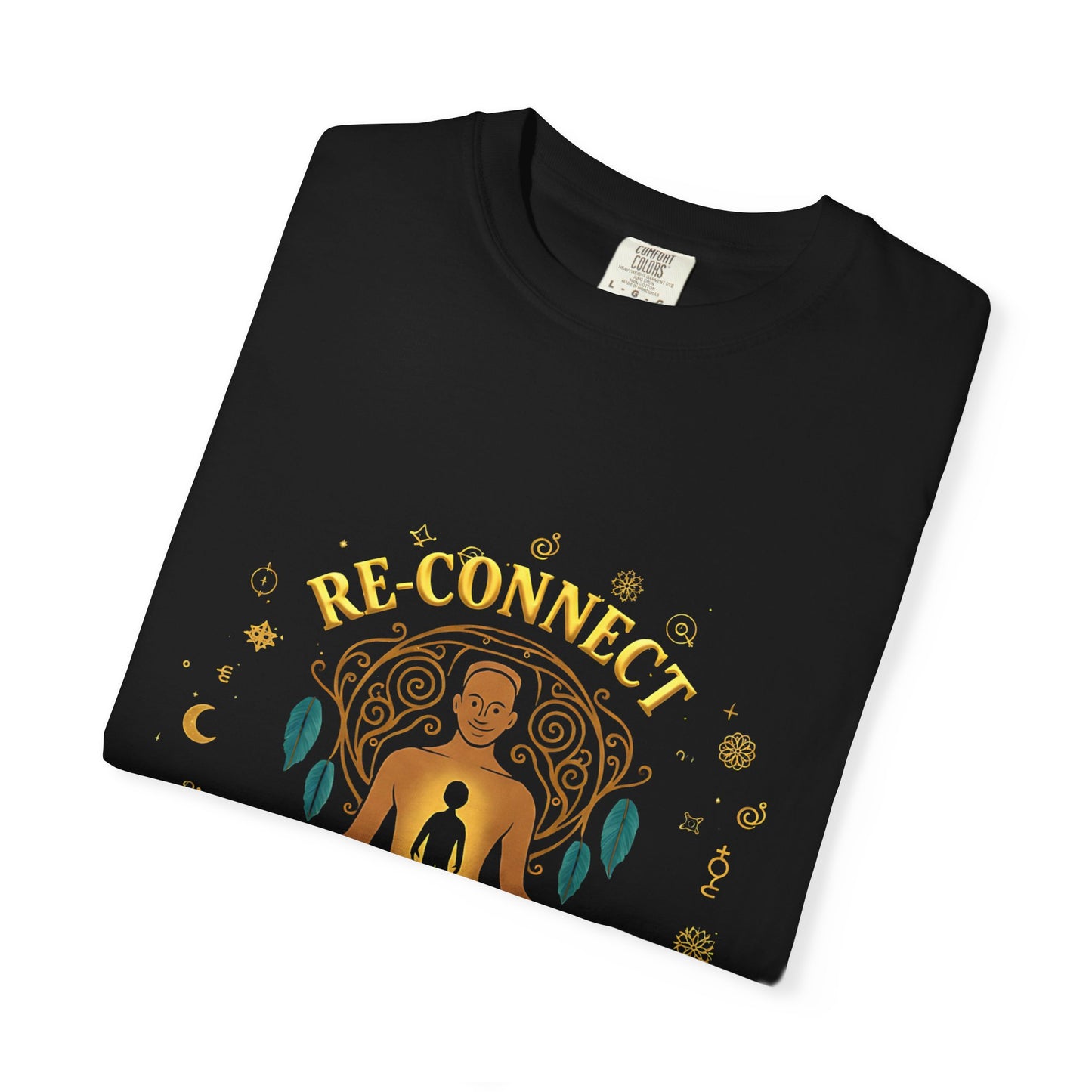 Re-Connect To Your Inner Child T-Shirt Unisex Short Sleeve Tee | Mindfulness Self-Care Graphic Shirt