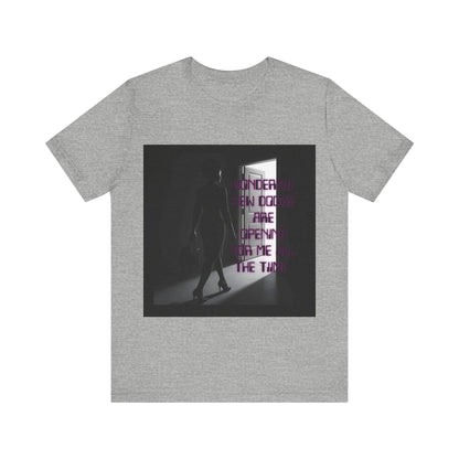 Motivational Tee: The Affirmations Collection -- New Doors