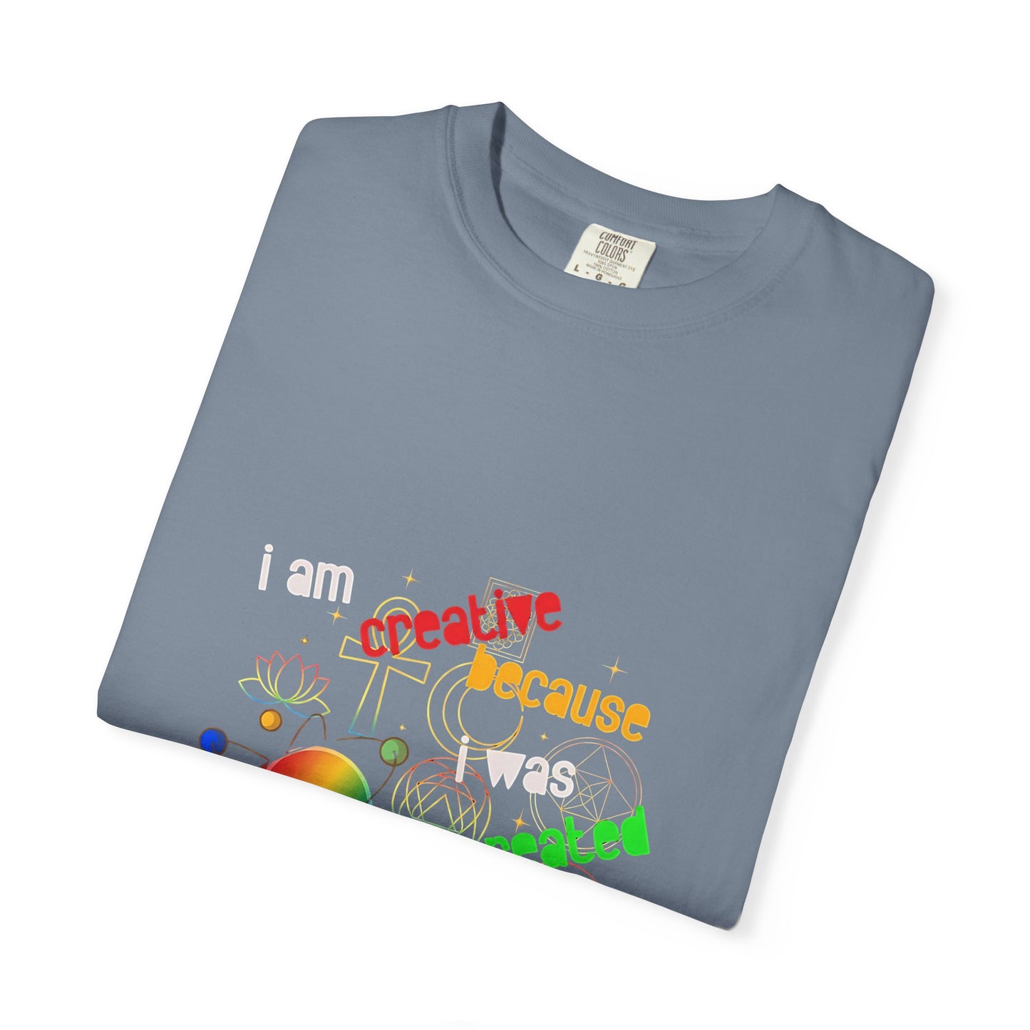 Empowering Teens Tee – “I AM CREATIVE” Positive Affirmation T-Shirt for Teens