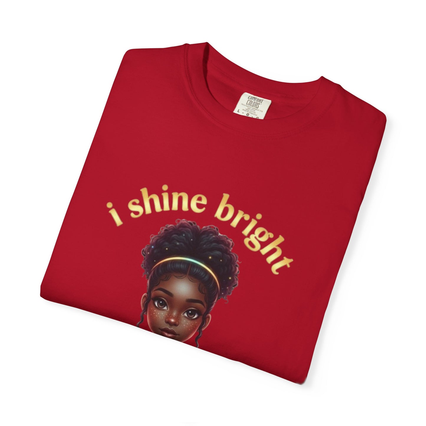 Empowering Teens Tee – “SHINE BRIGHT LIKE A DIAMOND” Positive Affirmation T-Shirt for Teens