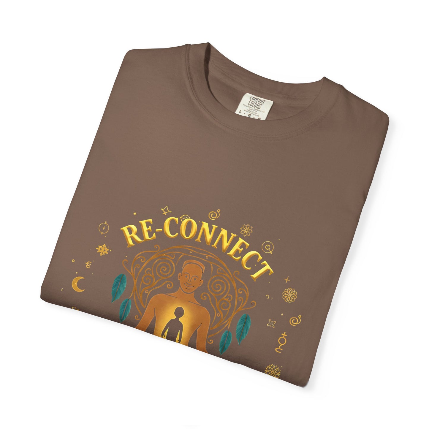Re-Connect To Your Inner Child T-Shirt Unisex Short Sleeve Tee | Mindfulness Self-Care Graphic Shirt