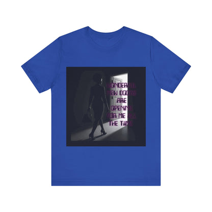 Motivational Tee: The Affirmations Collection -- New Doors