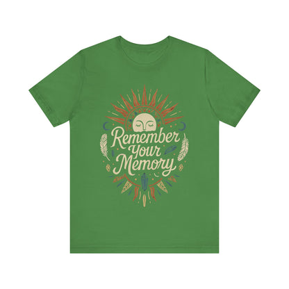 🌀 Remember Your Memory Tee – Awaken What’s Within.