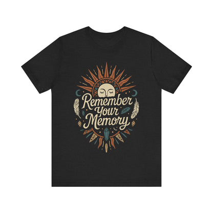 🌀 Remember Your Memory Tee – Awaken What’s Within.