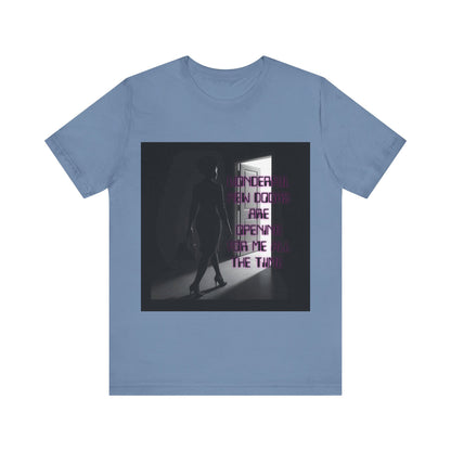 Motivational Tee: The Affirmations Collection -- New Doors